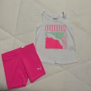 Puma set Shirt + Shorts 🌸